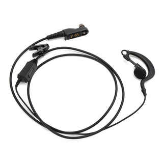G-Shape Earhook Earpiece Headset Oval PTT MIC For AP510 AP580 BP560 BP510