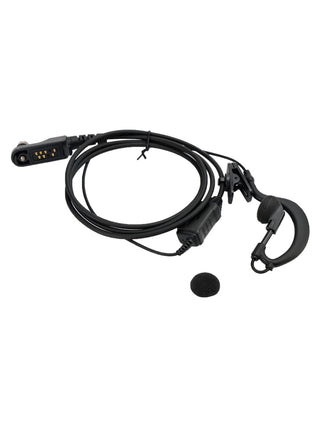 G-Shape Earhook Earpiece Headset Oval PTT MIC For AP510 AP580 BP560 BP510