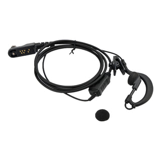 G-Shape Earhook Earpiece Headset Oval PTT MIC For AP510 AP580 BP560 BP510
