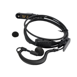 G-Shape Earhook Earpiece Headset Oval PTT MIC For AP510 AP580 BP560 BP510