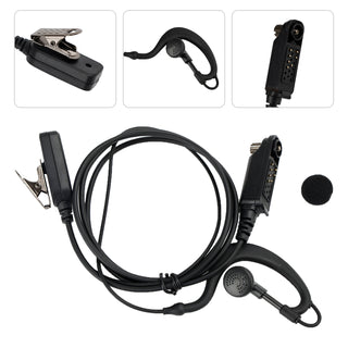 G-Shape Earpiece Caltta PD790-025 Earhook Headset Oval PTT MIC For Caltta PD790