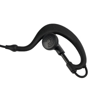 G-Shape Earpiece Caltta PD790-025 Earhook Headset Oval PTT MIC For Caltta PD790