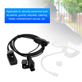 PH790-025A3 Acoustic Transparent Air Tube PTT Mic Headset Fit for Caltta PH790