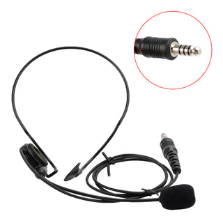 7.1-C7 Ordinary Rear Mount Big Plug Tactical Earhook Headset Earphone In-ear
