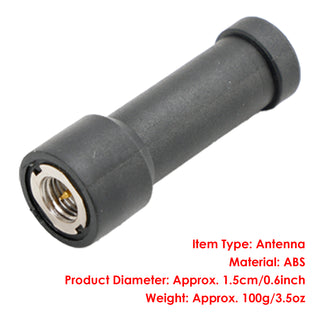 1PCS Short Antenna SMA Male Two Way Radio Stubby Rubber Aerial UHF 400-470MHz