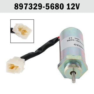897329-5680 12V Fuel Shut Off Solenoid Fits For Isuzu Engines 3LD1 3LD2 4LE1 3LB1