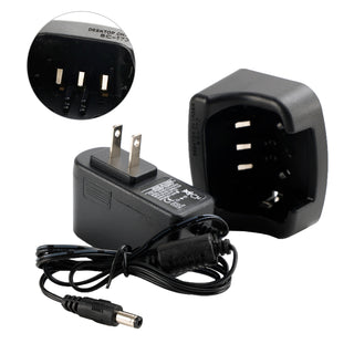 BC-173 Charger BP224 Battery Fast Rapid Dock for ICOM IC-M31 M32 M2A M21 US Plug
