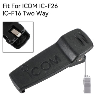 1X Walkie Talkie Two Way Radio Communicator Belt Clip Fit For ICOM IC-F26 IC-F16