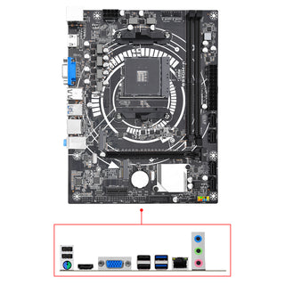 B350M-K Computer Motherboard Desktop DDR4 AM4 CPU WIFI NVME Gigabit Network Card