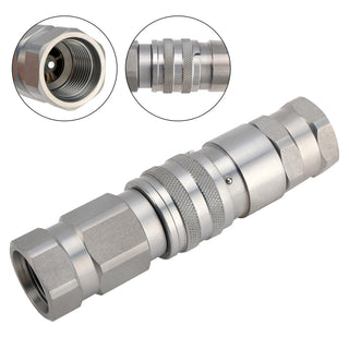 KV14216 AT312470 Hydraulic Flat Face Coupler Kit For John Deere 240 328 318D