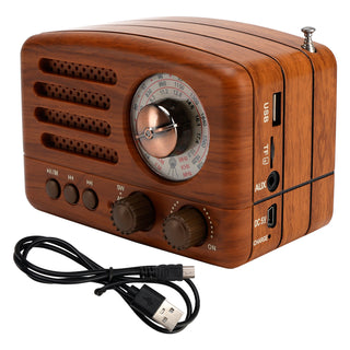 Retro-Style Decorative Radio Mini Multifunction Music Player Bluetooth Speaker