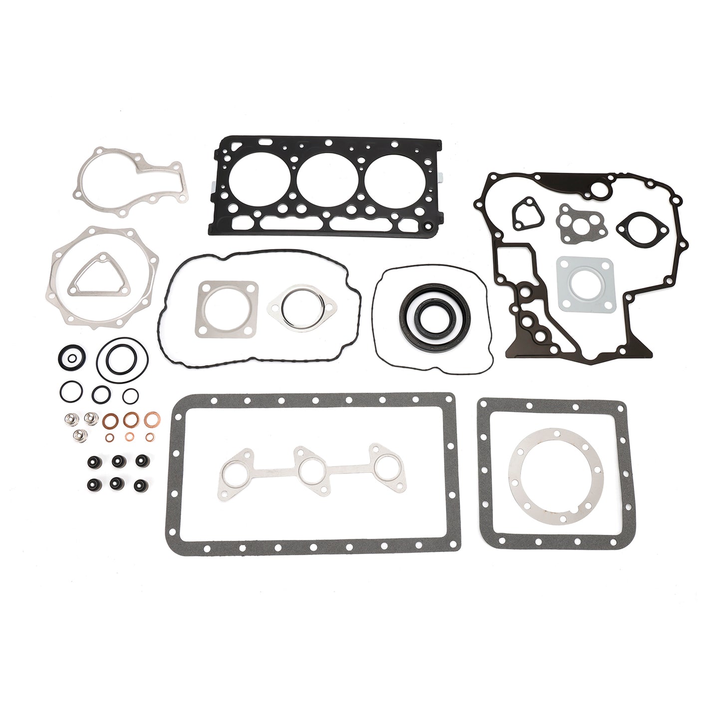 Complete Cylinder Head+Gasket Kit For Kubota D902 RTV900 Tractort 1G962-03045 Generic