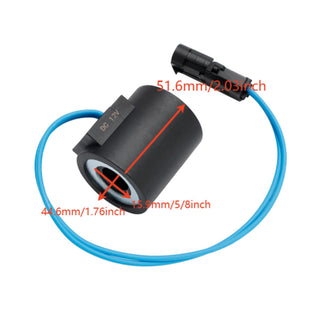 12V DC Solenoid Valve Coil 6359732 For HydraForce Weatherpack Connector