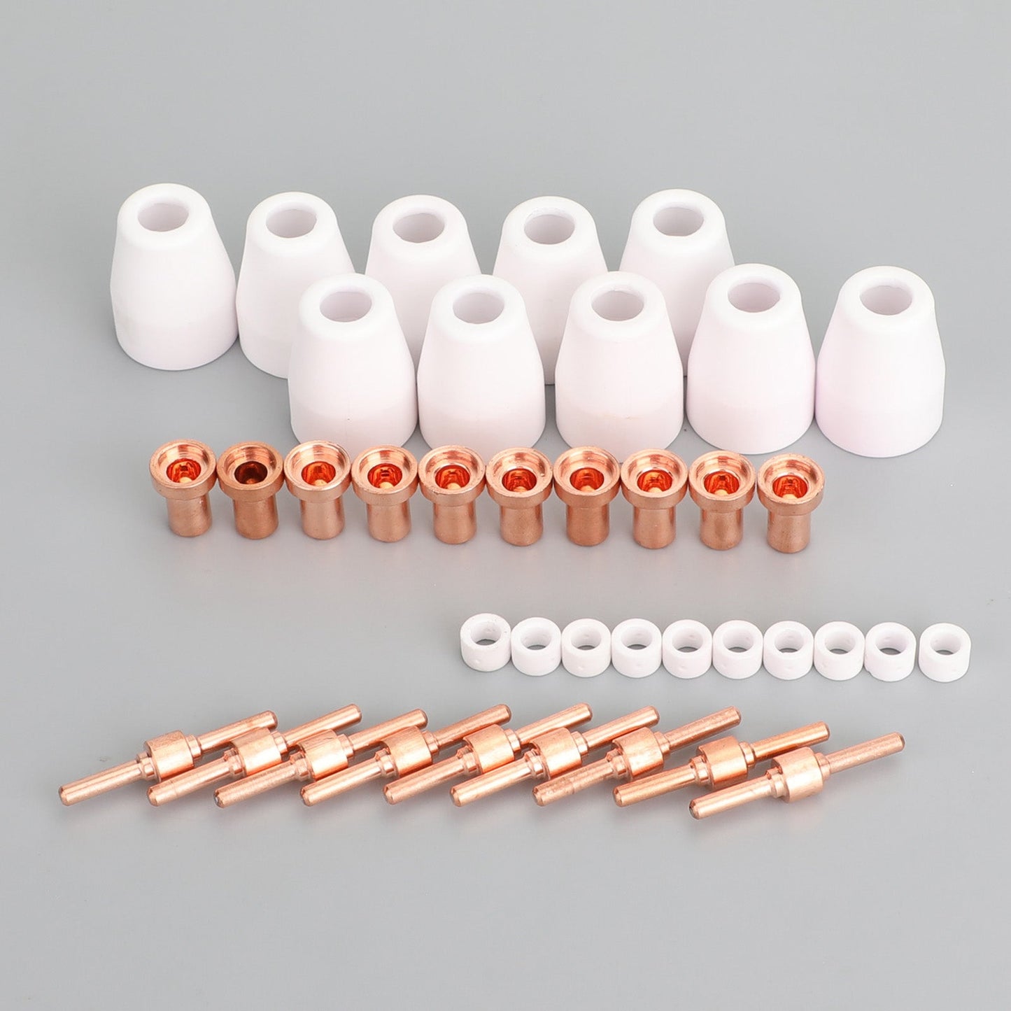 40Pcs Air Plasma Cutter Consumables Extend Fit For PT-31 LG-40 Torch CUT-40 50 Generic