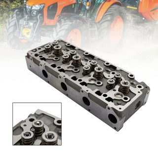 For Kubota V3300 V3300-DI Complete Cylinder Head With Valve Engine 12Valve
