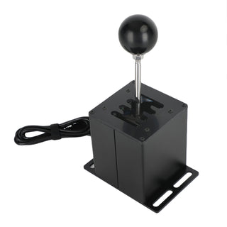 7+R USB Simulator H Gear shifter for Logitech G29 G920 Steering Wheel PC Black