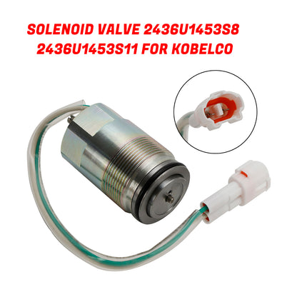 2436U1453S8 2436U1453S11 Solenoid Valve For Kobelco SK60-5 SK200-1 SK200-2 Generic