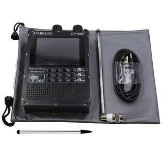TEF6686 DSP Radio DP666 High Sensitivity Full Band LW MW SW 0IRT Shortwave Radio