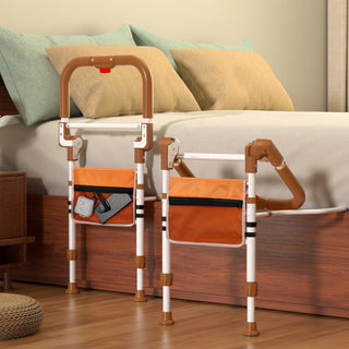Bed Assist Rail w/ Non-Slip Handle & Storage Pouch Fits 350 LBS Bed Rails