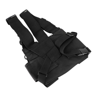 Universal Tactical Multifunctional Chest Harness Bag for Field Operations Radio
