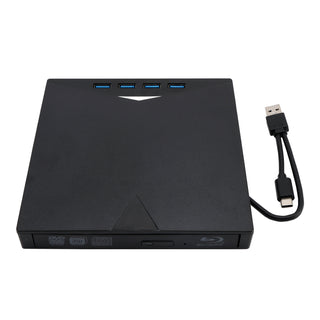 7 IN 1 BD Burner External USB 3.0 Slot In DVD RW CD Writer Portable Drive Laptop