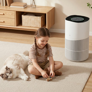 Removing formaldehyde and PM2.5 With app control Smart negative ion air purifier for pets and home use