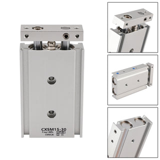 SMC CXSM15-30 Air Cylinder Pneumatic Dual Rod Cylinder Double Acting