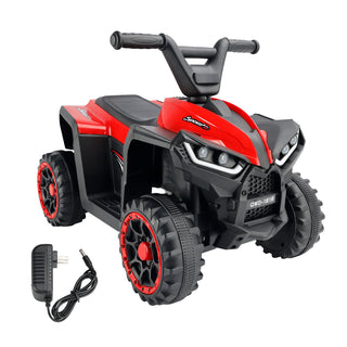 12V Ride-On ATV for Kids – Electric 4 Wheeler Car w/ Music & Lights