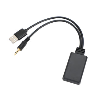 Car CD Audio Bluetooth 5.0 Receiver USB 3.5mm Jack Adapter For Car AUX Speaker