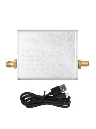 Full Band Low Noise Amplifier 20dB High Gain Power Preamplifier HT004 100K-6GHz