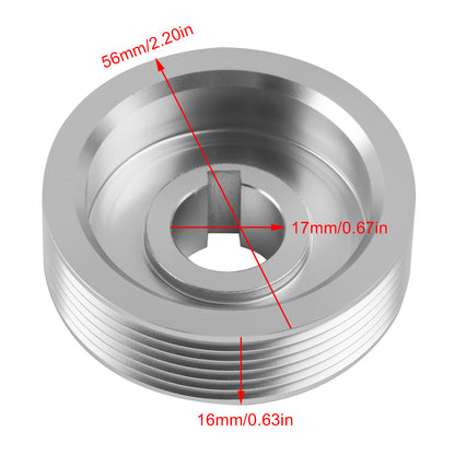 22-560/580 Pulley W/Key The OD Is 56mm And The Bore Is 17mm