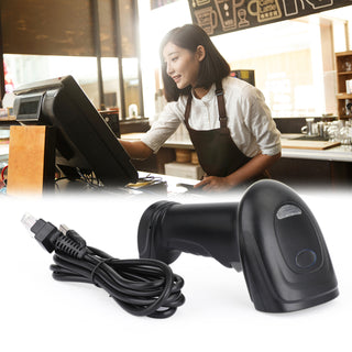 2020 Intelligent USB Laser Scan Barcode Scanner Gun Bar Handheld Code Reader