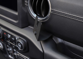 Alloy Talkie Holder Radio Aluminum CB Walkie Mount For Wrangler JL 2018+