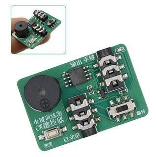 Morse Code Trainer Hand Key Oscillator Automatic Key Trainer Auto Key Controller