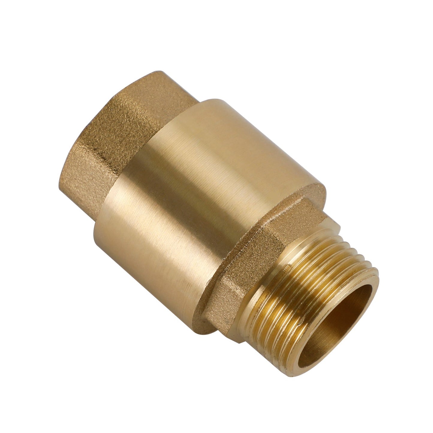 Brass Check Valve G1/2" G3/4" G1" M To F Thread Non-Return Backflow Prevention Generic