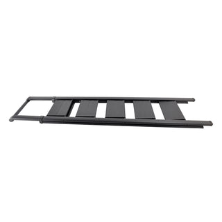 5 Step Ladder, Foldable Step Stool, Aluminum Step Ladder with Anti-Slip Pedal