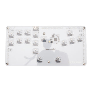 MustFun Hitbox Mini Stickless Controller Suitable For PC/PS3/PS4/Switch White