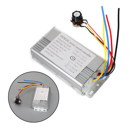 DC 12V 24V 36V 48V 70A 4000W DC Motor PWM Speed Control Brush Motor Controller Generic