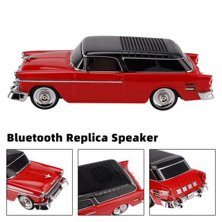 WS-1955 Bluetooth Replica Speaker Retro Speaker Car Design HD Sound TWS FM Radio