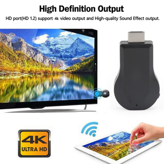 True 4K M100 TV Stick Dongle Receiver HDM TV WiFi TV Streamer