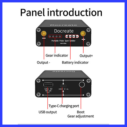 DIY Portable Mini Spot Welder Machine Welding Power With Pen For 18650 Battery Generic