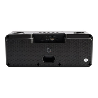 Wireless Bluetooth Speaker Dual Microphone Karaoke for Home Party Picnic Outdoor