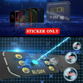 R-SIM 16 Nano Unlock RSIM Card Fit for iPhone 13 12 mini 12 Pro XS MAX 8 IOS 15