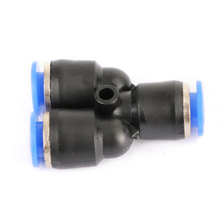 4PCS Pneumatic Air Quick Push to Connect Fitting 6mm OD "Y" Split Tube