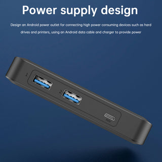 USB3.0 Switcher 2-Input 4-Output Dual Computers Share Printer Peripheral Switch
