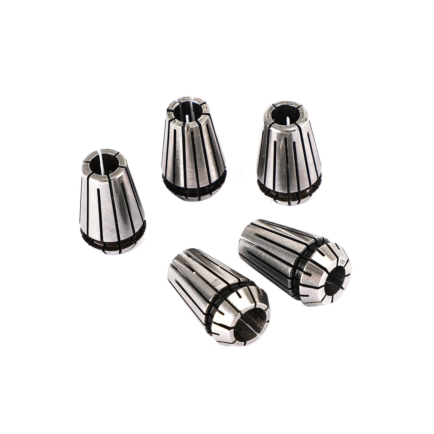 10Pcs ER16 Spring Collet Set For CNC Milling Lathe Tool Engraving Machine Steel Generic