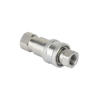 1 Sets 1/4" NPT ISO 7241-B Quick Disconnect Hydraulic Couplings / Couplers
