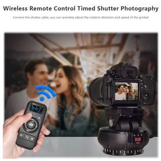 360°Panoramic Rotating Head Pan Tilt  Suitable for mobile Phones/Cameras etc