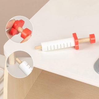 Kid Pretend Medical Clinic Stand Simulation Toy Set With 22 Accessories Ages 3+ US