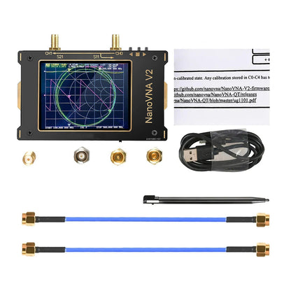 NanoVNA V2 3G 3.2" Vector Network Antenna Analyzer 50kHz-3GHz For Shortwave Generic